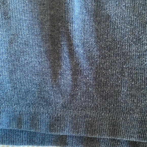 Vintage Y2K 90s Blue 100% cotton quarter zip knit sweater. Size L. - Picture 10 of 12